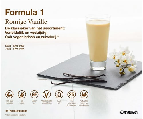 Herbalife Formule 1 shake bananen